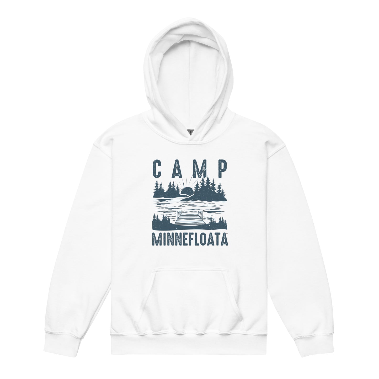 Camp Minnefloata Dock Youth Heavy Blend Hoodie