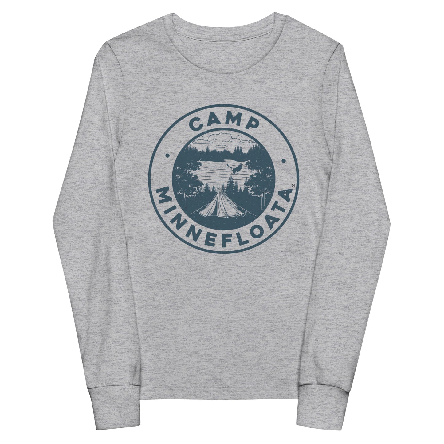 Camp Minnelfoata Lake Youth Long Sleeve Tee