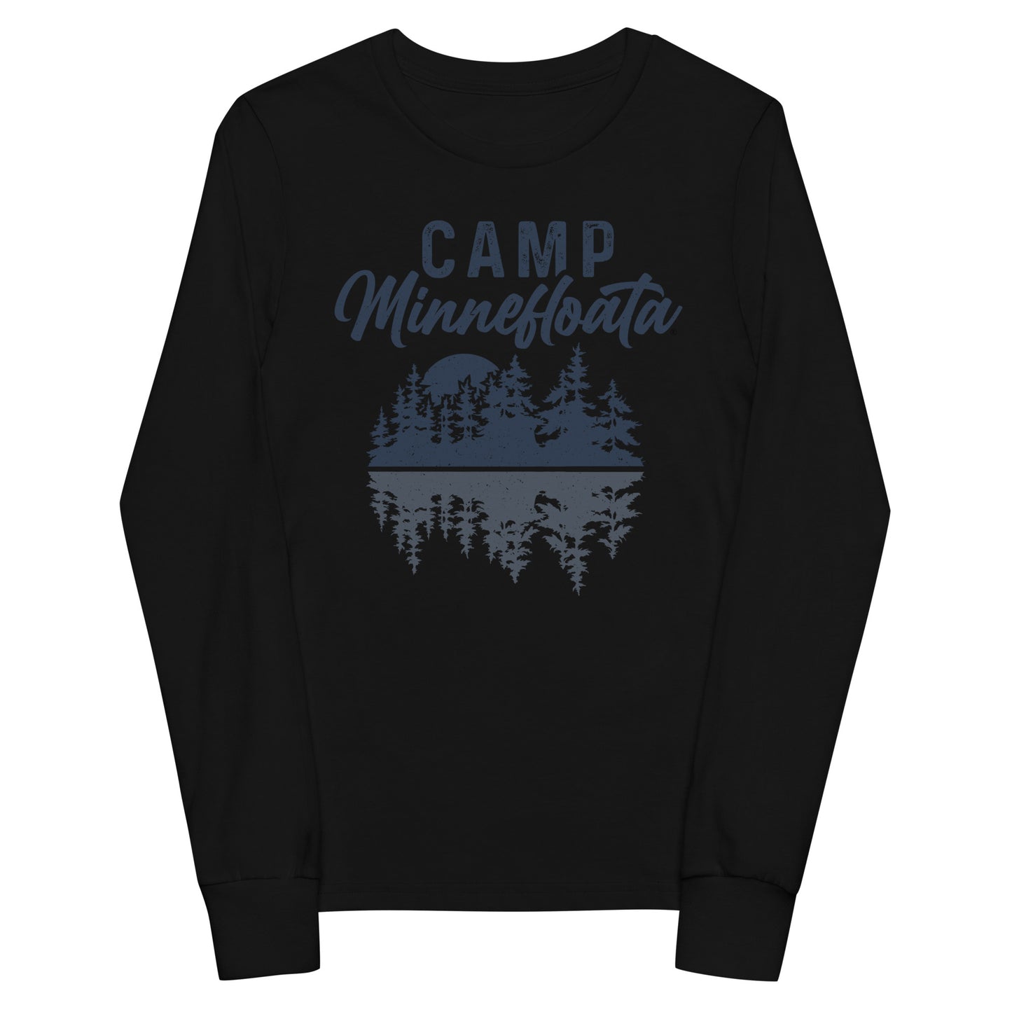 Camp Minnefloata Reflection Youth Long Sleeve Tee