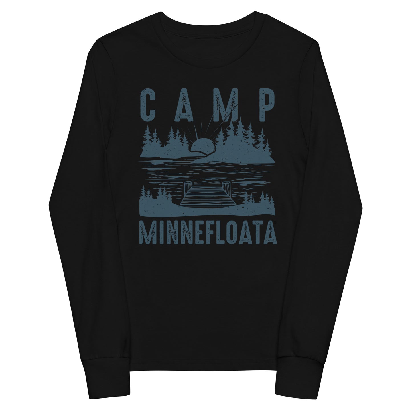 Camp Minnefloata Dock Youth Long Sleeve Tee