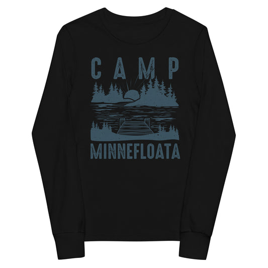 Camp Minnefloata Dock Youth Long Sleeve Tee