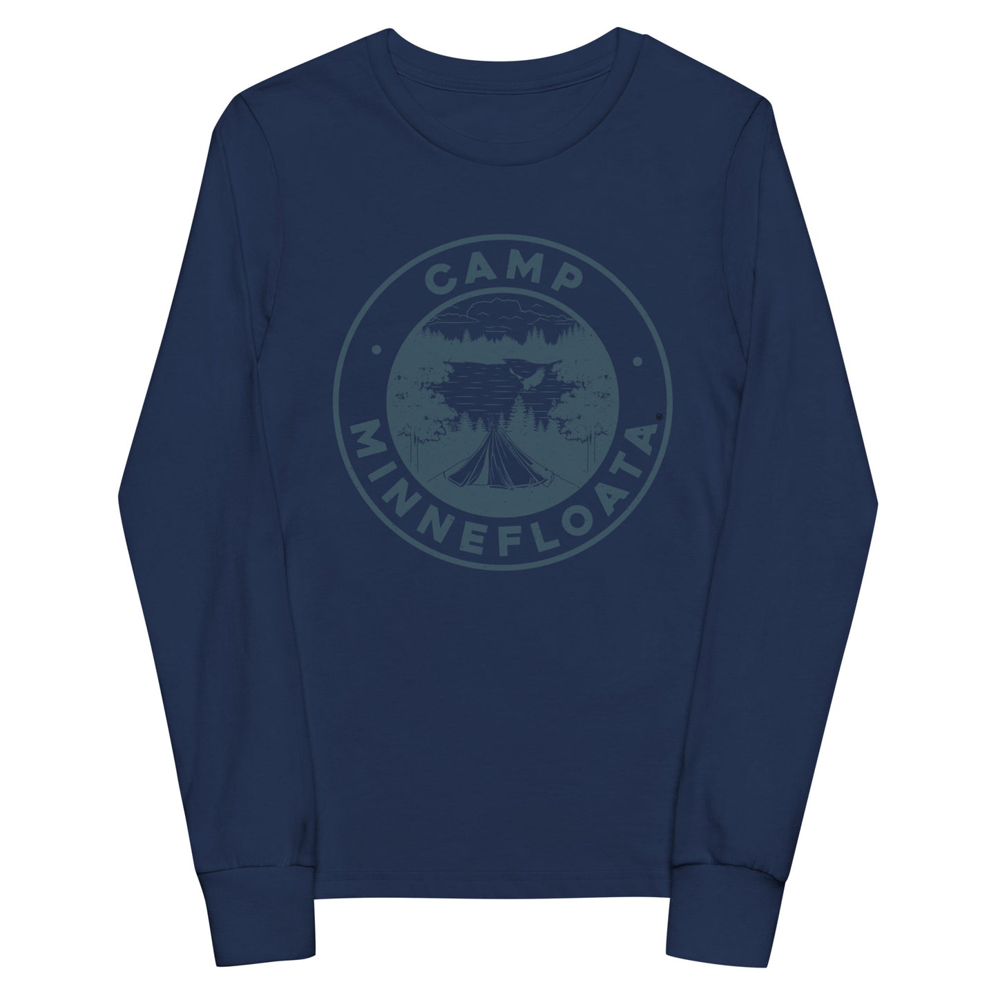 Camp Minnelfoata Lake Youth Long Sleeve Tee