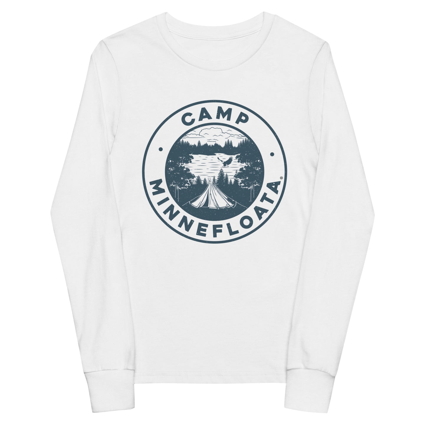 Camp Minnelfoata Lake Youth Long Sleeve Tee