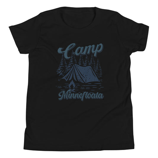 Camp Minnefloata Campsite Youth Short Sleeve T-Shirt