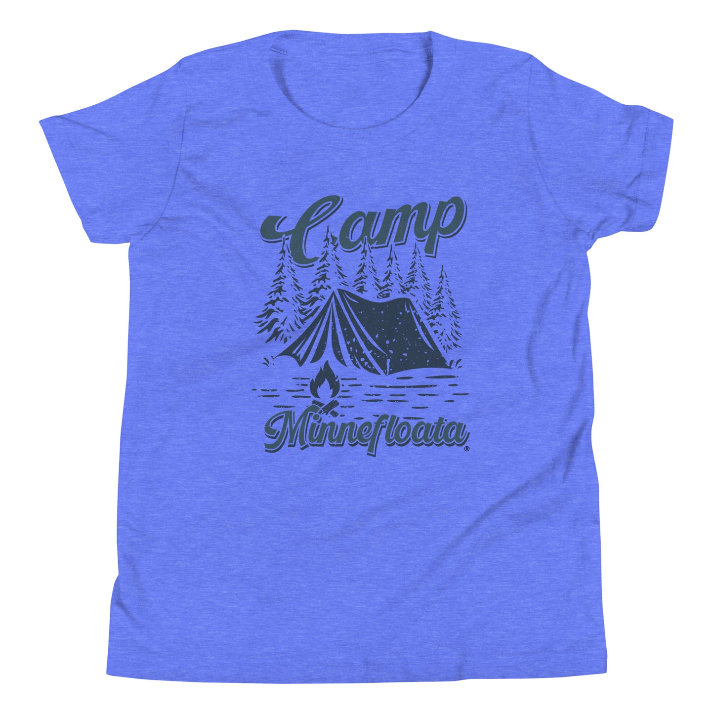 Camp Minnefloata Campsite Youth Short Sleeve T-Shirt