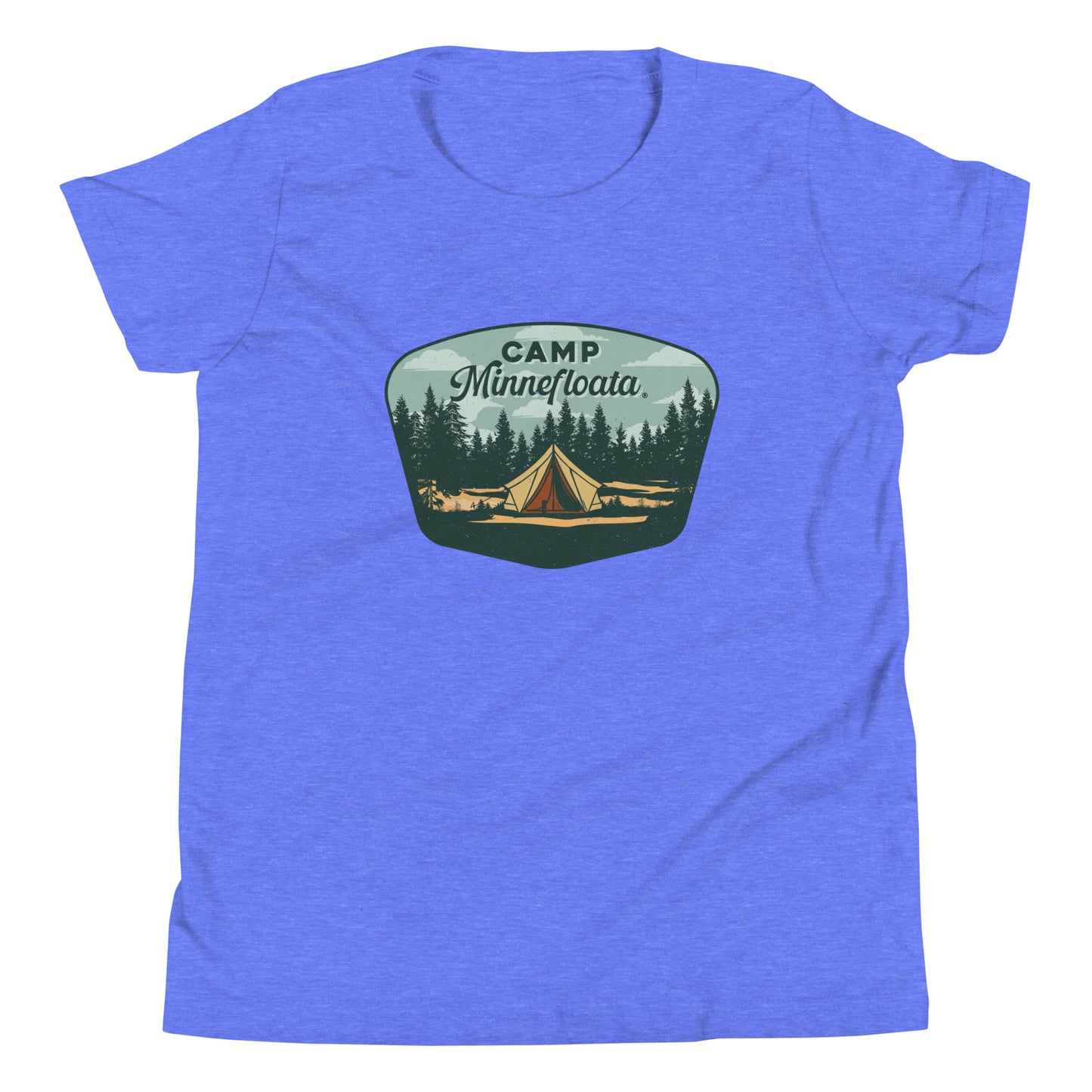 Camp Minnefloata Tent Youth Short Sleeve T-Shirt