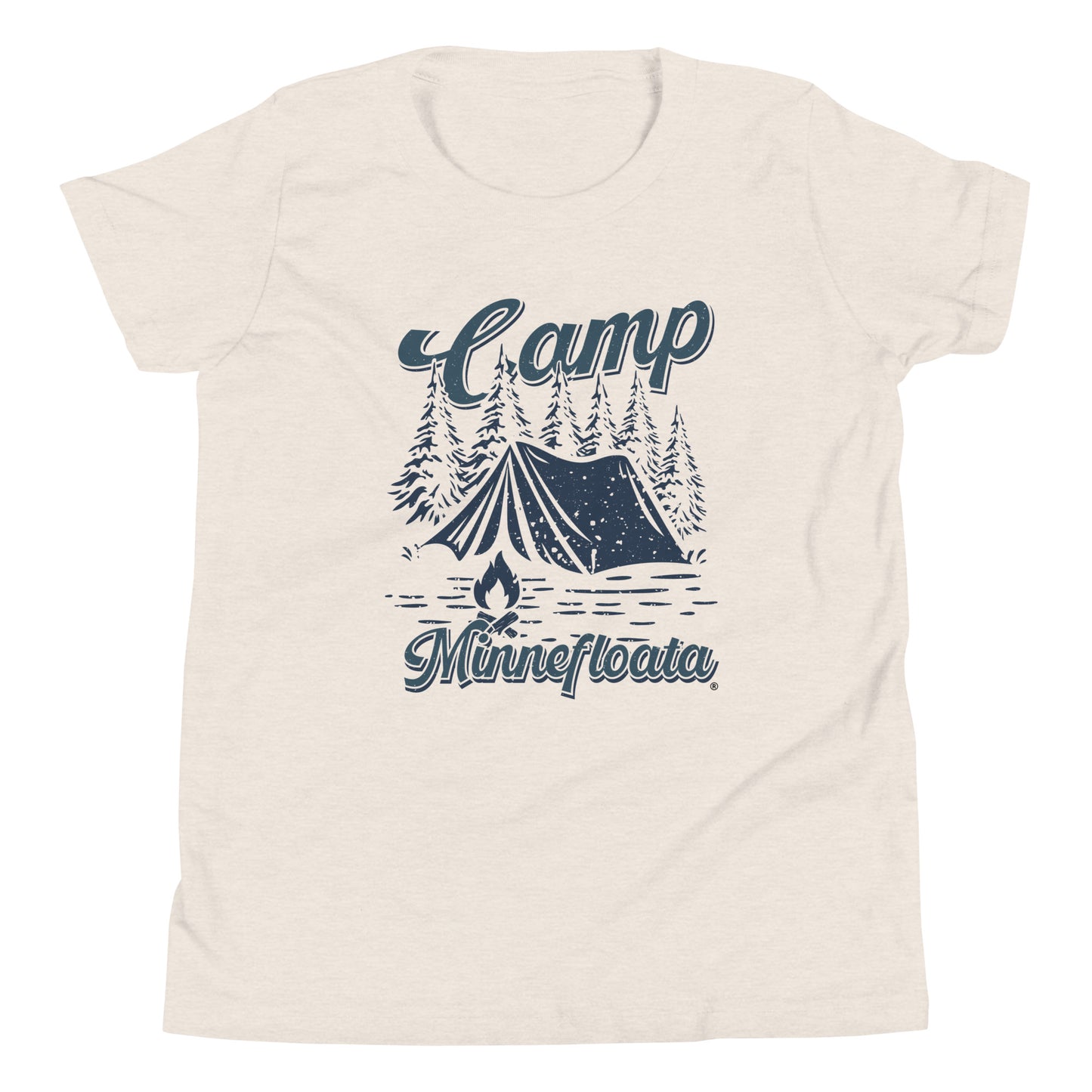 Camp Minnefloata Campsite Youth Short Sleeve T-Shirt