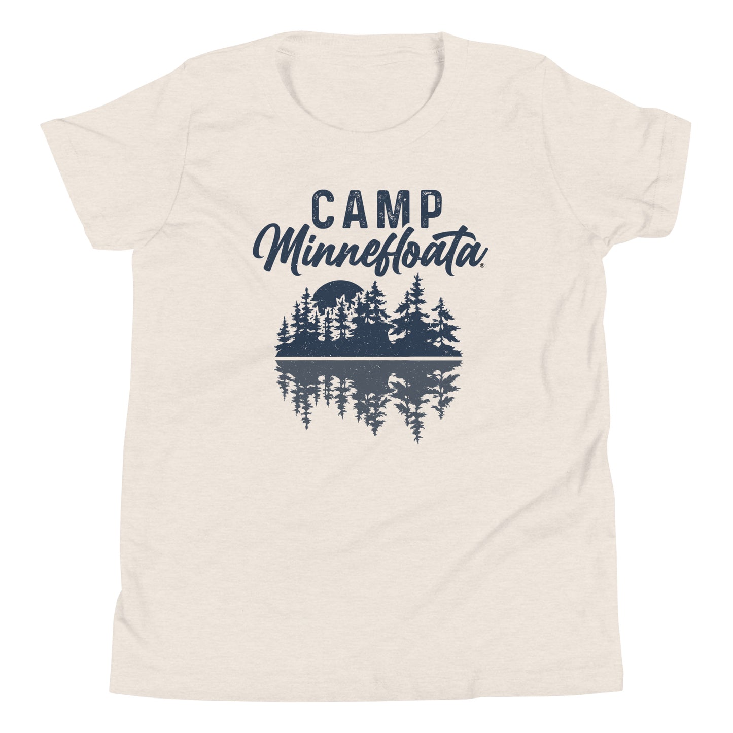 Camp Minnefloata Reflection Youth Short Sleeve T-Shirt