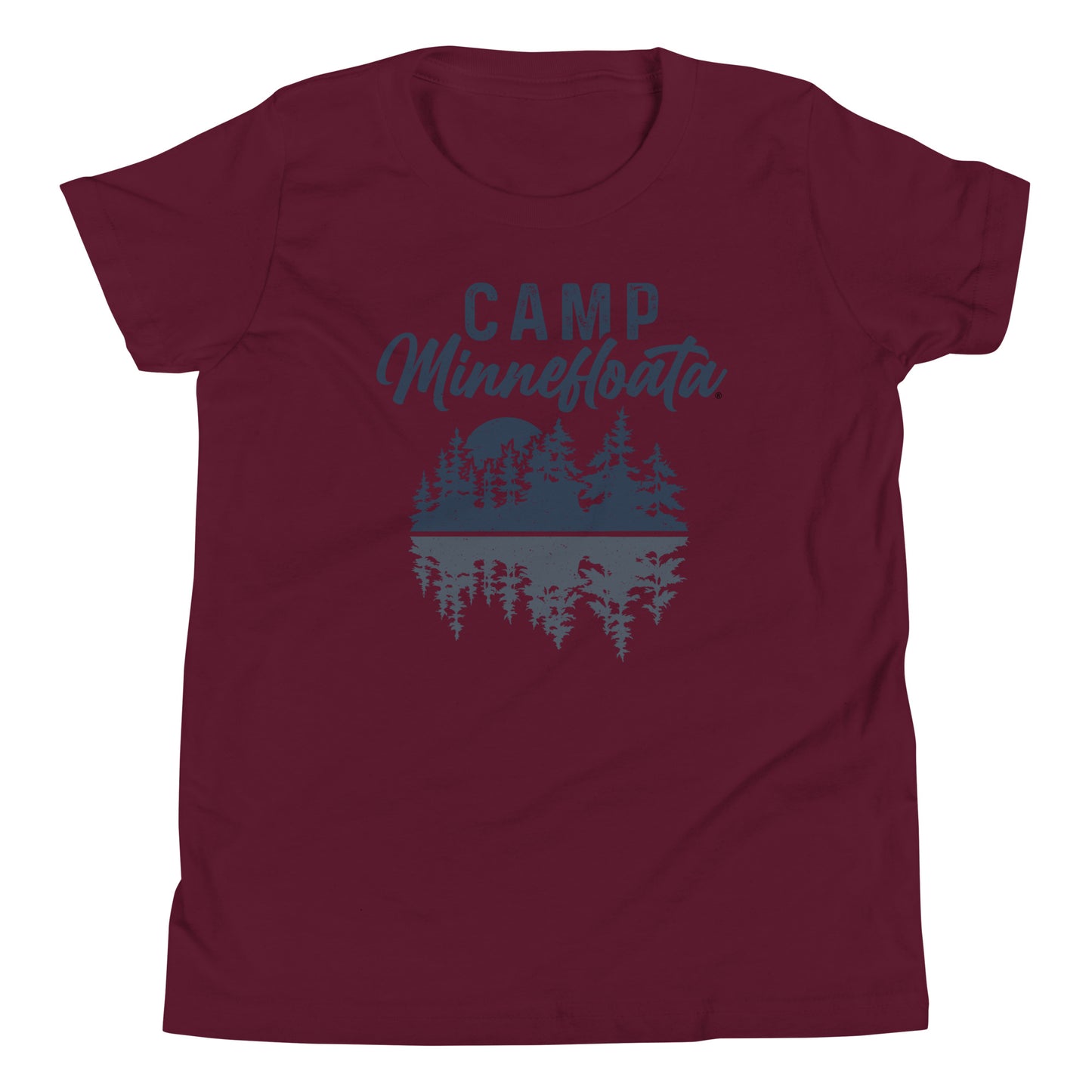 Camp Minnefloata Reflection Youth Short Sleeve T-Shirt