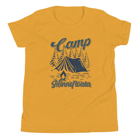 Camp Minnefloata Campsite Youth Short Sleeve T-Shirt