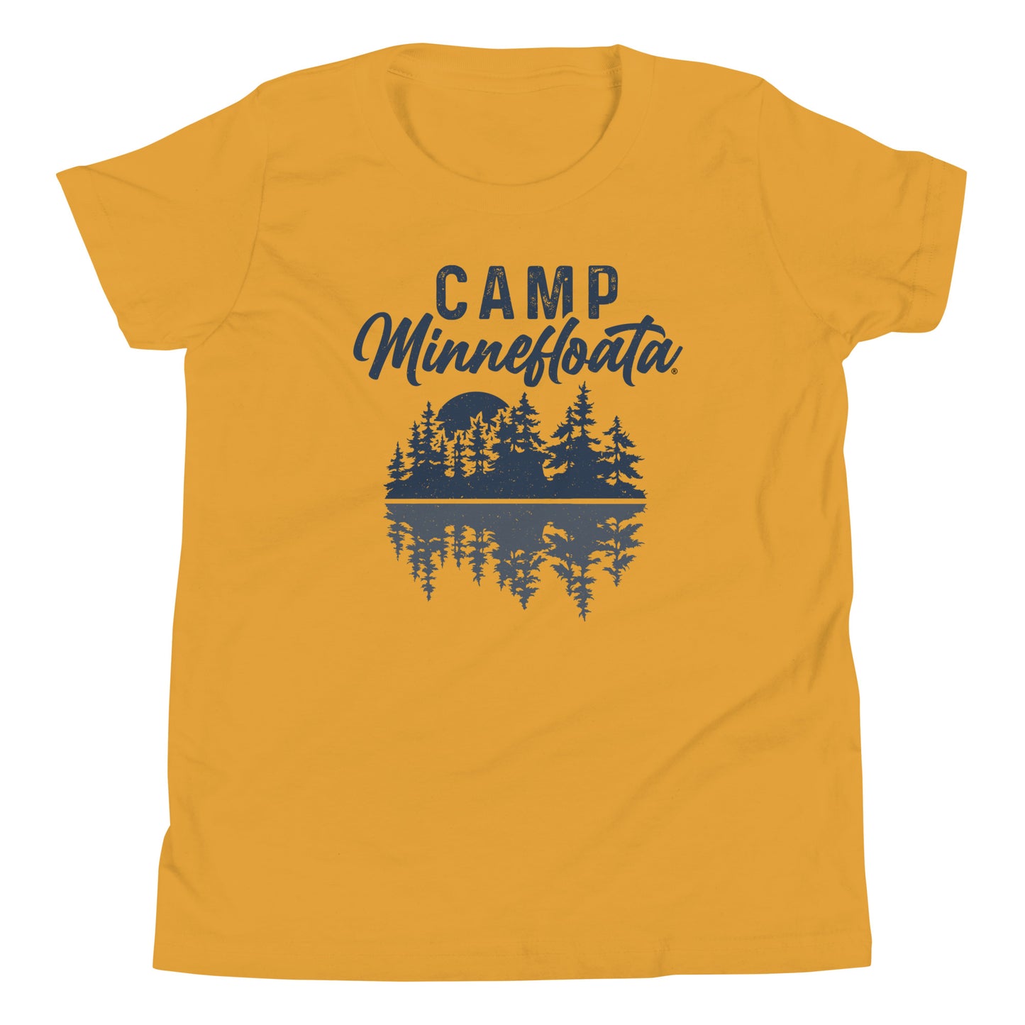 Camp Minnefloata Reflection Youth Short Sleeve T-Shirt