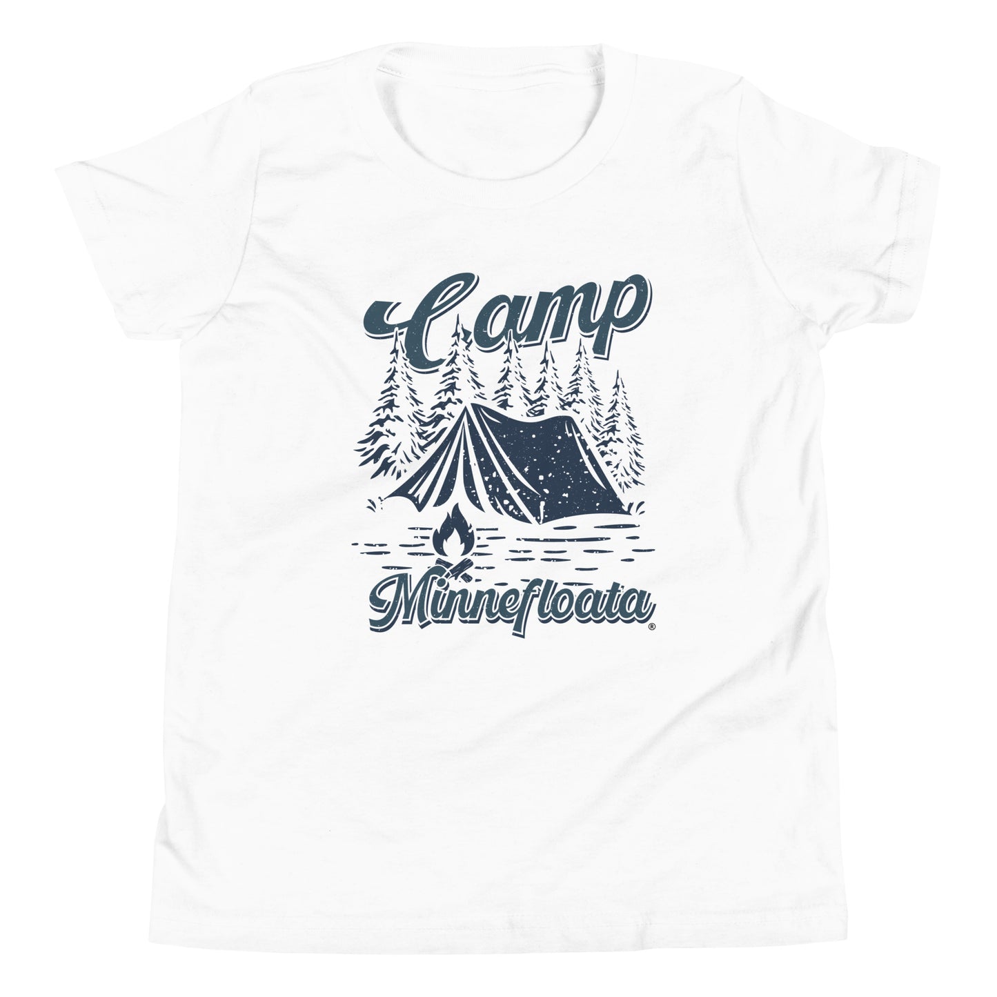 Camp Minnefloata Campsite Youth Short Sleeve T-Shirt