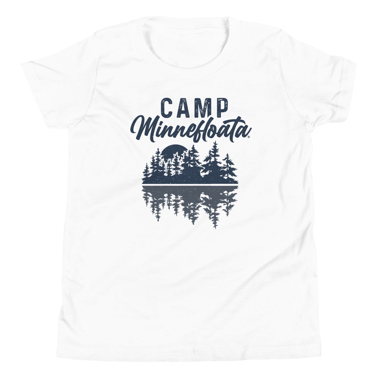 Camp Minnefloata Reflection Youth Short Sleeve T-Shirt